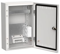 TITAN 5 Корпус мультимедиа ЩРн-24 (1х24) 460х310х140мм IP30 белый IEK