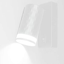 Бра GWL-GU10-M-IP20 Белый С боковым рассеивателем Кирпич