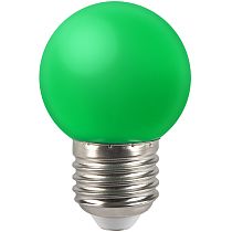 Лампа GLDEN-G45PB-5-230-E27 GREEN General