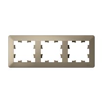 ATLASDESIGN AIR 3-постовая РАМКА, ШАМПАНЬ