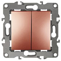 Выключатель ЭРА 12 12-1104-14 10А 250В медь двойной