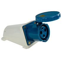 Розетка стационарная наружная TS-133 2P+PE 63А 230В IP67  ЭНЕРГИЯ