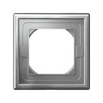 ArtGallery Aqua Алюминий Рамка 1-постовая, IP44 Systeme Electric (Schneider Electric)