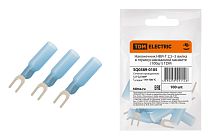 Наконечник НВИ-Т 2,5–5 вилка в термоусаживаемой манжете (100шт)  TDM