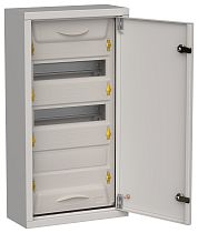 TITAN 5 Корпус металлический ЩРн-36 (1х36) 585х310х140мм IP31 серый (одна дверь) IEK