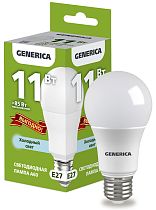 Лампа светодиодная A60 груша 12Вт 230В 3000К E27 GENERICA IEK Лампа светодиодная A60 груша 12Вт 230В 3000К E27 GENERICA IEK