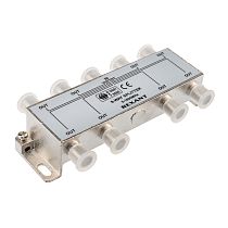 Делитель ТВ х 8 под F разъём 5-1000МГц REXANT