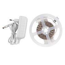 Лента светодиодная GLS-2835-120-9.6-12-IP20-PRO-3-3-KIT готовый комплект 3м с адаптером General Lighting Systems Лента светодиодная GLS-2835-120-9.6-12-IP20-PRO-3-3-KIT готовый комплект 3м с адаптером General Lighting Systems