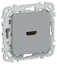 FLITE Розетка HDMI РШДМА-ФлС серый IEK