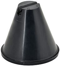 Держатель проводника круглого 8-10мм для плоской кровли h=100мм пластик с бет. IEK