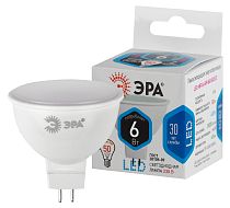 Лампа светодиодная ЭРА STD LED MR16-6W-840-GU5.3 софит нейтральный белый свeт