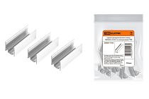 Крепеж для одностороннего неона SMD2835-220 В, 5 см, алюминиевый,  TDM