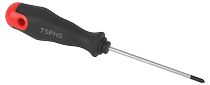 Отвертка ЭРА PH 0х75 мм крестовая двухкомпонентная рукоятка Отвертка ЭРА PH 0х75 мм крестовая двухкомпонентная рукоятка