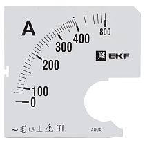 Шкала сменная для A961 400/5А-1,5 EKF PROxima Шкала сменная для A961 400/5А-1,5 EKF PROxima