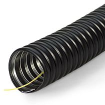 Металлорукав в ПВХ оболочке МРПИ-НГ-20 с заземлением (50м/уп) Строитель