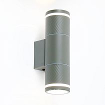Фасадный светильник GWL-2MR16-GU10-R-IP65 Графит Шпиль