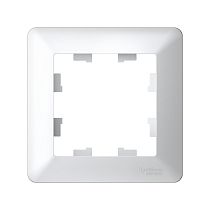 ATLASDESIGN AIR 1-постовая РАМКА, БЕЛЫЙ