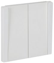 FORTE&PIANO Выключатель 2-клавишный перекрестный 10А FP209 белый IEK