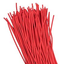 Термоусаживаемая трубка ТУТ нг 2/1 красная в отрезках по 1м EKF PROxima