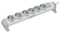 COMFORT Удлинитель У06К 6 мест 2P+PE 1,5м 3х1,5мм2 16А белый IEK