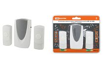 Звонок ЗБР-12/1-36М (беспр., роз., 2 кнопки)  TDM