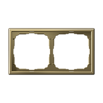 ArtGallery Золото Рамка 2-постовая Systeme Electric (Schneider Electric)
