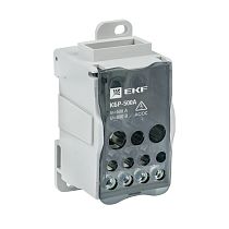 Блок распределительный КБР на DIN-рейку и монтажную панель 500A EKF PROxima Блок распределительный КБР на DIN-рейку и монтажную панель 500A EKF PROxima