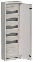 TITAN 5 Корпус металлический ЩРн-72 (1х72) 960х310х140мм IP31 серый (одна дверь) IEK
