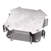 Х-образный ответвитель с крышкой Стандарт 100х80 Промрукав