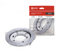 Светильник встраиваемый GX53R-deco ВИХРЬ-MC под GX53 матовый хром IN HOME Светильник встраиваемый GX53R-deco ВИХРЬ-MC под GX53 матовый хром IN HOME