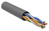Витая пара U/UTP кат.5E 24AWG 4 пары PVC 1м серый РФ/Т GENERICA IEK