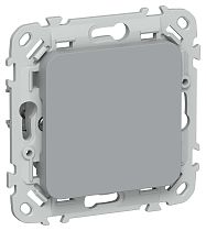 FLITE Заглушка с суппортом ЗГ-ФлС серый IEK