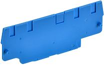 ARMAFIX Заглушка EPCX2.5-4 BU для колодки клеммной CP/CX2.5-4 синяя IEK