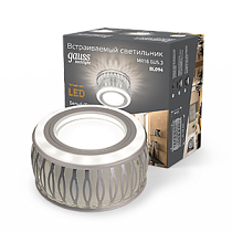 Светильник светодиодный Gauss Backlight BL094 круг белый/белый, Gu5.3, 3Вт, 3000K