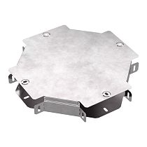 Х-образный ответвитель с крышкой Стандарт 150х50 Промрукав