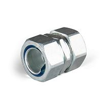 Муфта соединительная СММ-32 "металлорукав-металлорукав" (уп.10шт) Fortisflex