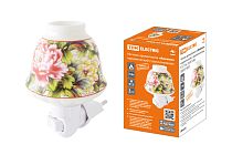 Ночник-аромалампа "Анемон" керамический с выключателем, Е12, 7 Вт, 220 В  TDM