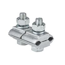 Зажим соединительный плашечный 2 болта М6 (D провода 5,1...9,0 мм) ПА-1-1 EKF PROxima