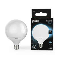 Лампа светодиодная Gauss G125 E27 22Вт 1840lm 4100K