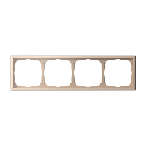 ArtGallery Песочный Рамка 4-постовая, универсальная Systeme Electric (Schneider Electric)