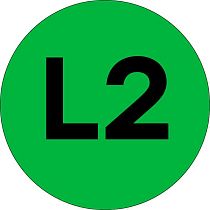 Наклейка "L2" d=20мм EKF PROxima Наклейка "L2" d=20мм EKF PROxima