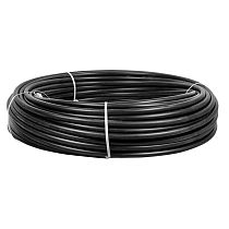 Труба гладкая ПНД жесткая d20 мм (100 м) черная EKF-Plast