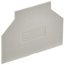 Разделитель для колодки клеммной CTS малый 35мм2 серый  IEK