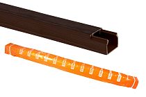 Кабель-канал 12х12 (140м) "ЭКО" 3D (бук)  TDM