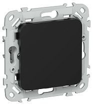 FLITE Заглушка с суппортом ЗГ-ФлЧ черный IEK