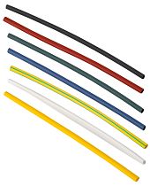 Набор трубок термоусадочных ТТУ нг-LS 2/1мм L=100мм 7 цветов (21шт/упак)  IEK