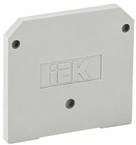 Заглушка для ЗНИ-35кв.мм серая  IEK