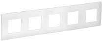 SKANDY Рамка 5-местная SK-F05W арктический белый  IEK