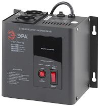 Стабилизатор напряжения однофазный релейный настенный 1000ВА 140-260В чёрный СННТ-1000-Ц