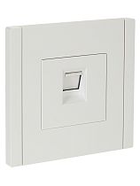 FORTE&PIANO Розетка компьютерная RJ45 кат.6 FP231 белый IEK FORTE&PIANO Розетка компьютерная RJ45 кат.6 FP231 белый IEK